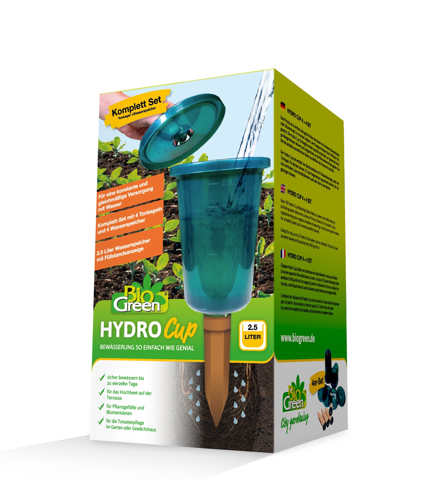 Kastelija Hydro-Cup 4 kpl