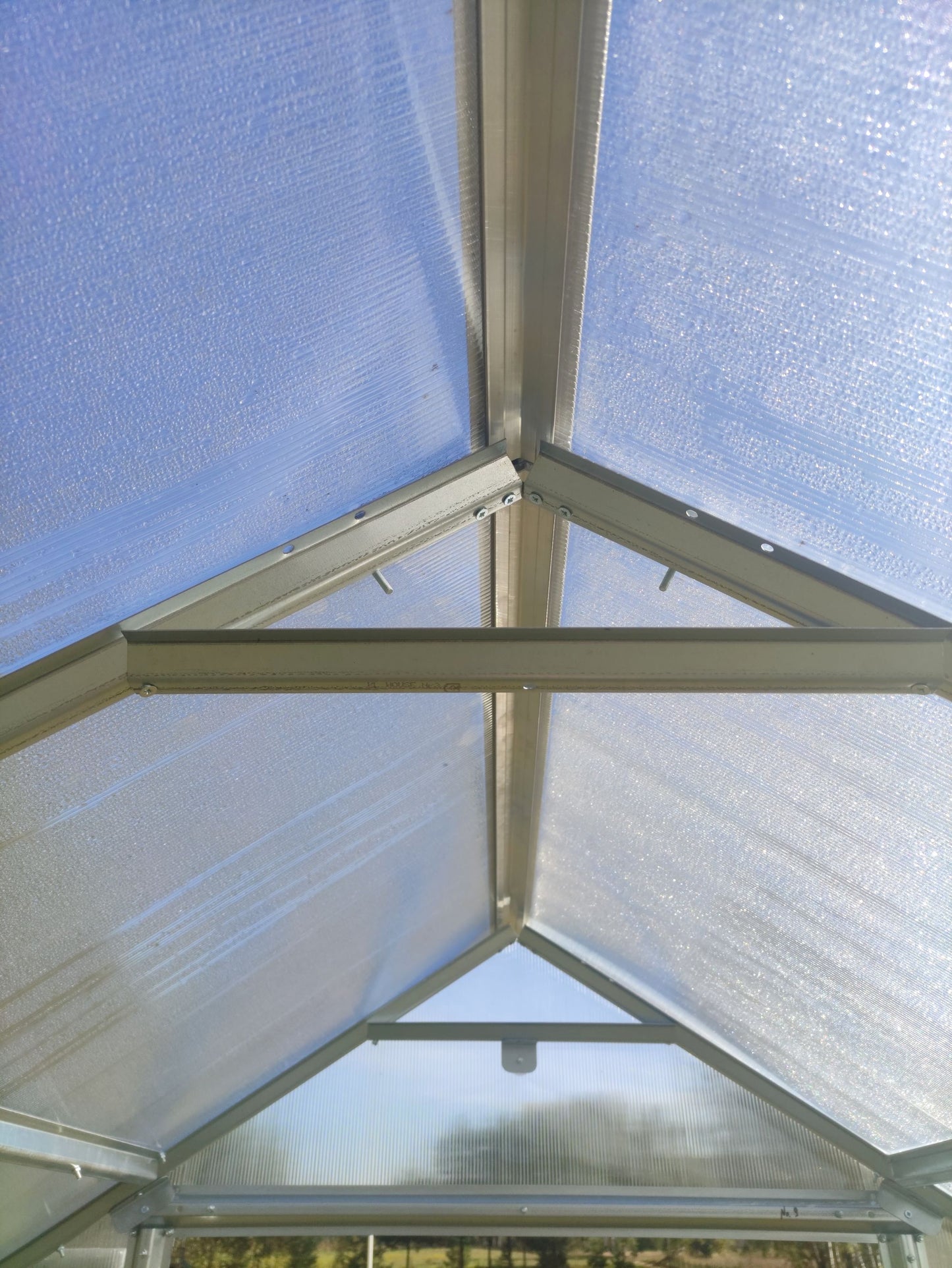 Kasvihuone Omega House 4,7 m²