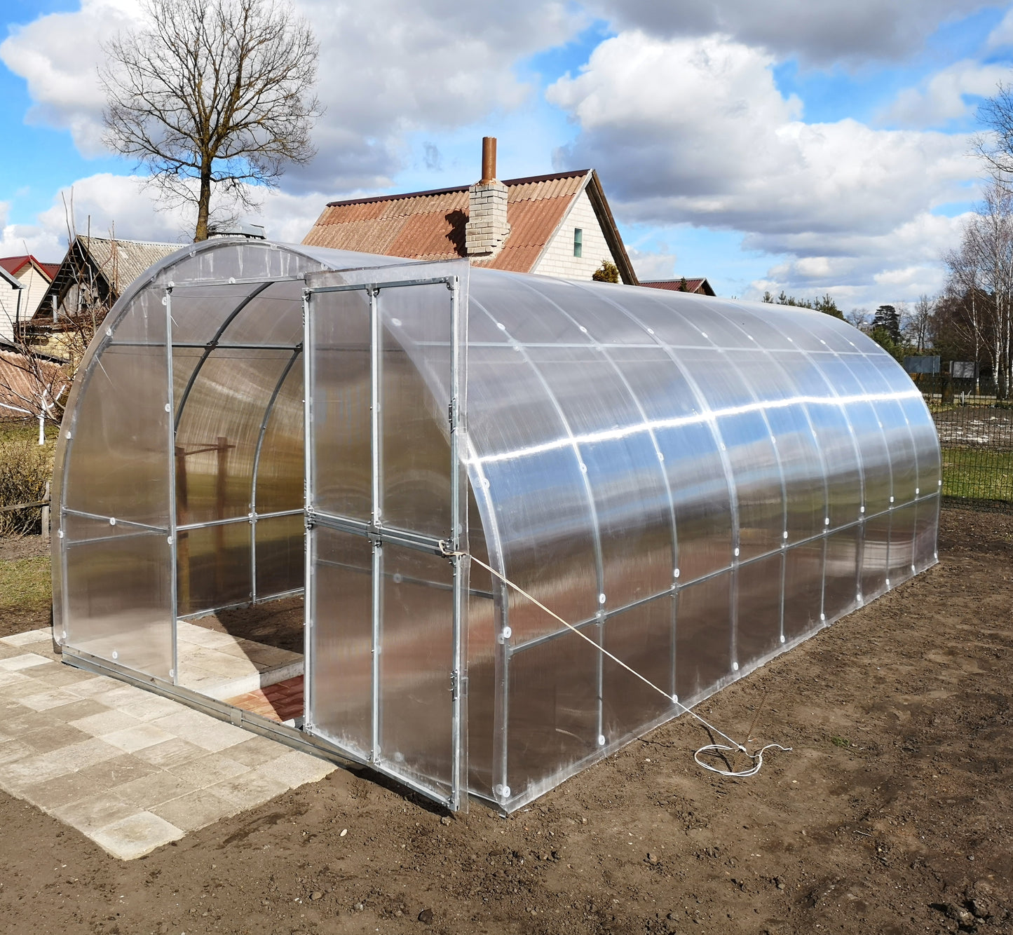 Kasvihuone Quadra Strong 24 m²