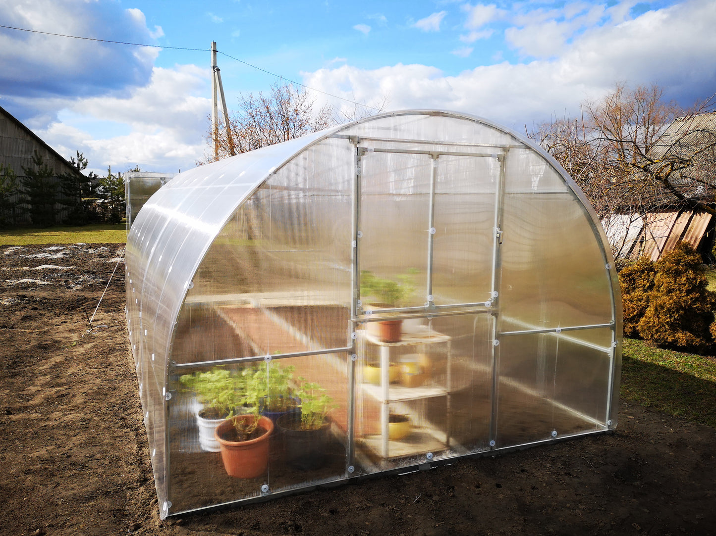 Kasvihuone Quadra Strong 24 m²