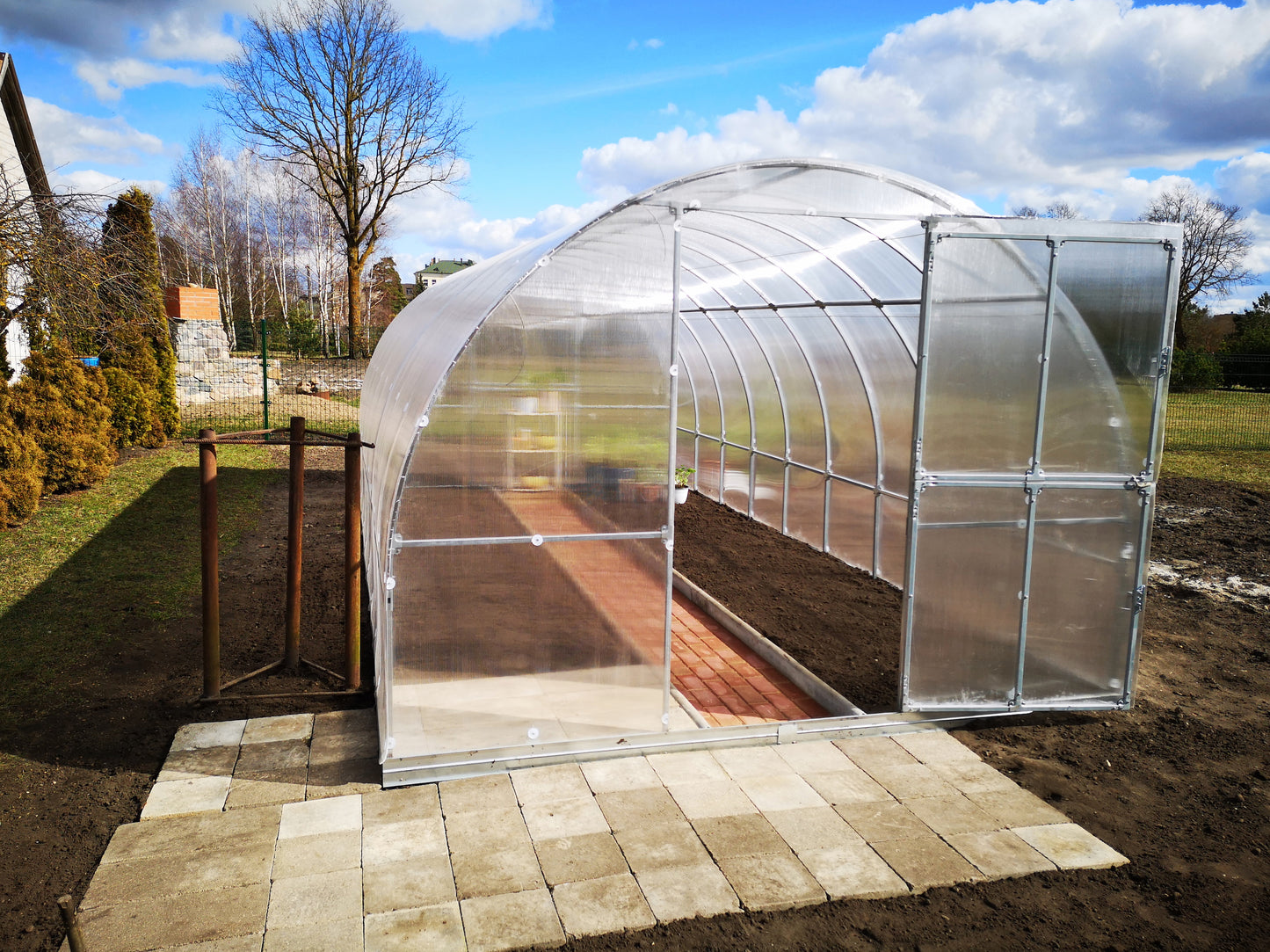 Kasvihuone Quadra Strong 18 m²