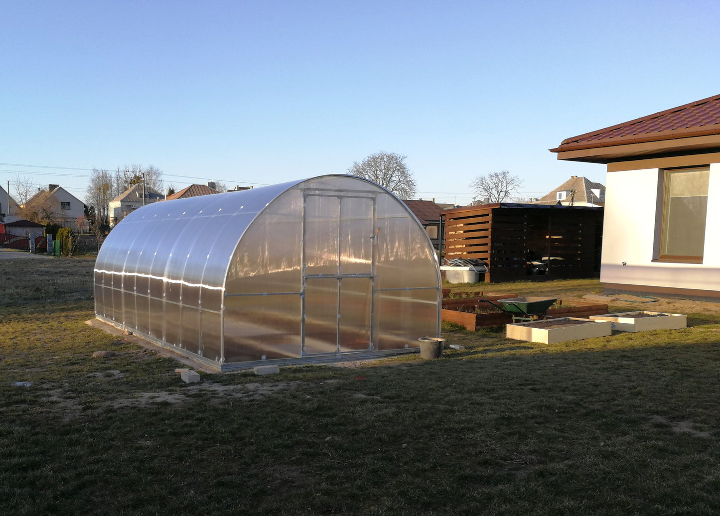 Kasvihuone Quadra Strong 18 m²