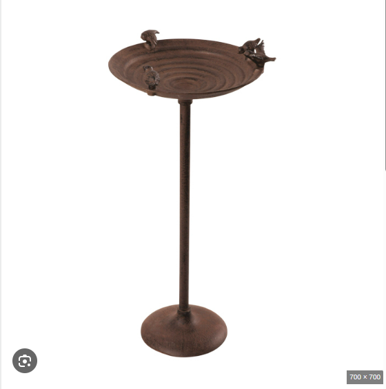 POISTO Lintujen jalallinen juoma- / kylpyallas