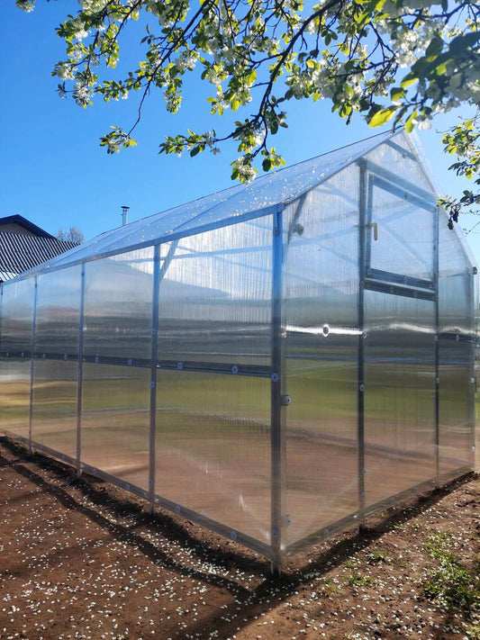 Kasvihuone Omega House 9,4 m²