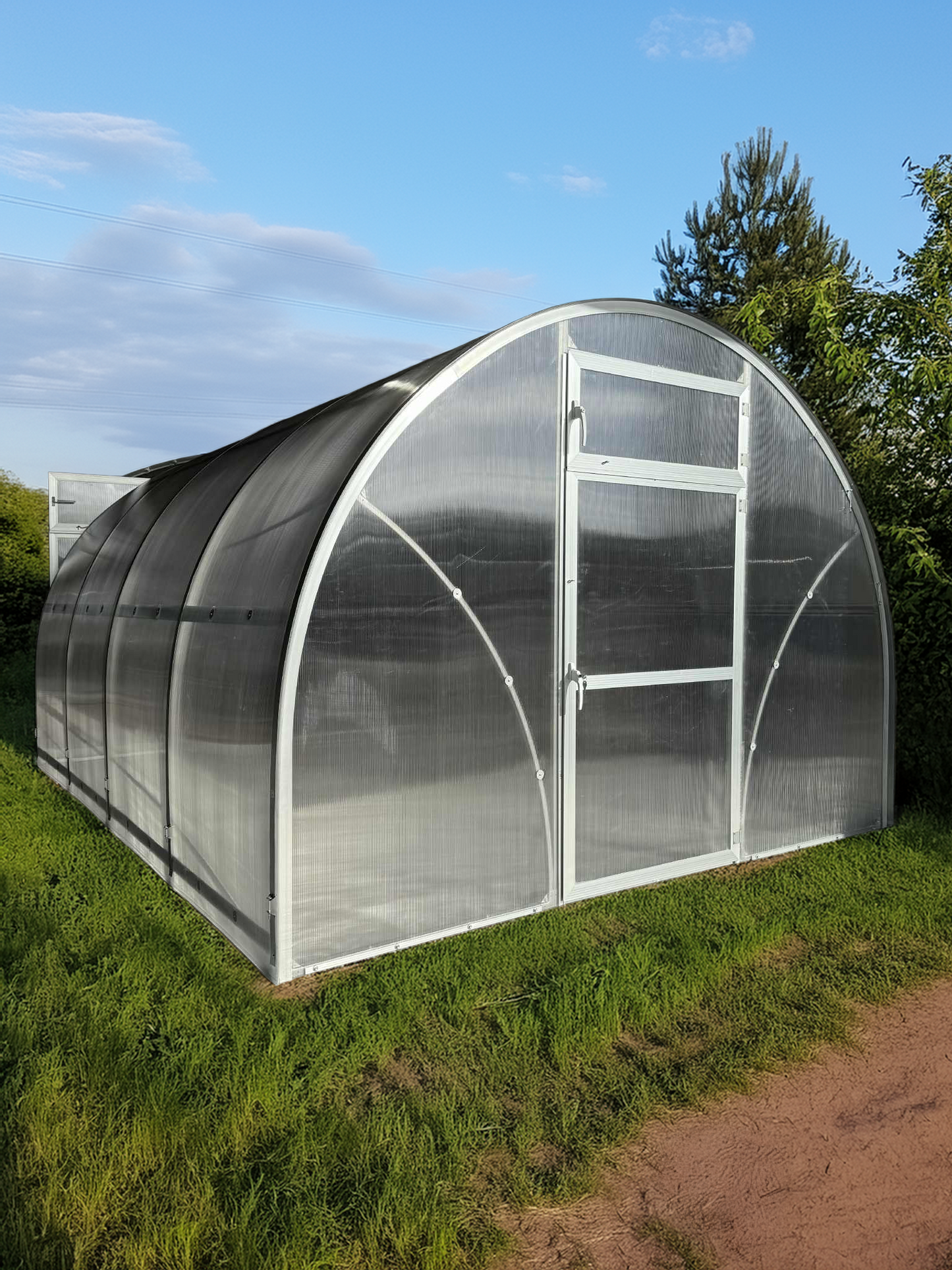 Kasvihuone Sigma Lux 300 24 m² 6 mm