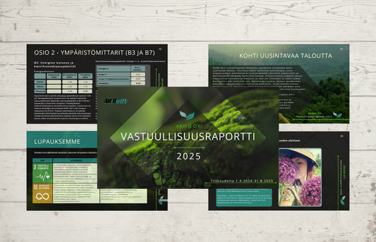 Vastuullisuusraportti