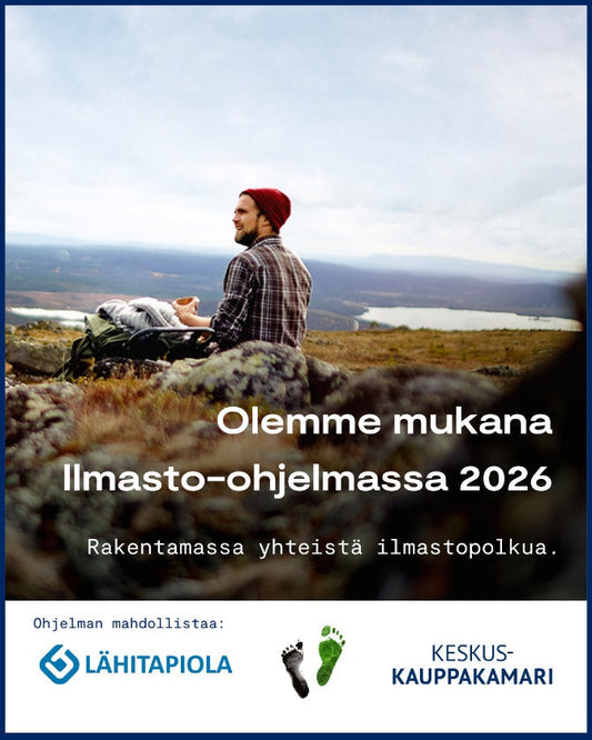 Olemme mukana Ilmasto-ohjelmassa