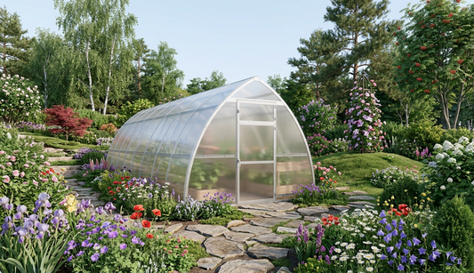 Kasvihuone Nuoli Lux 24 m² 6 mm