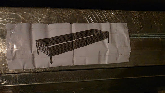 Viljelypenkin reunus noin 1 x 2 m