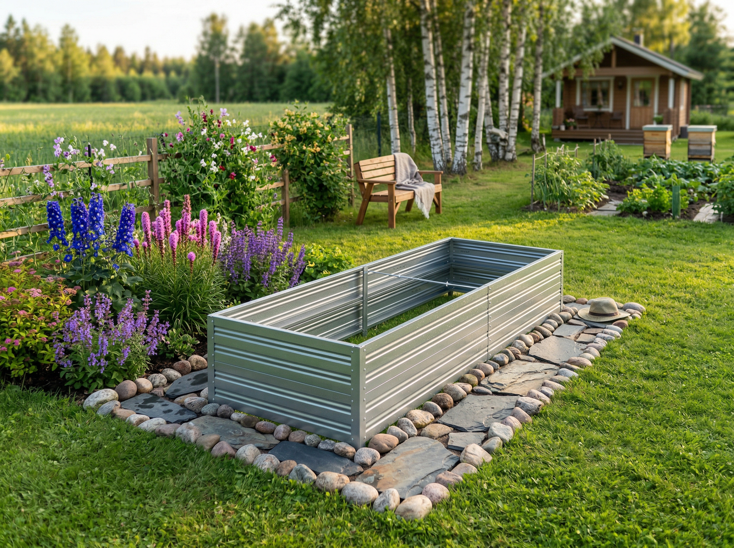 Viljelypenkin reunus PREMIUM LUX 700x2000x340 mm
