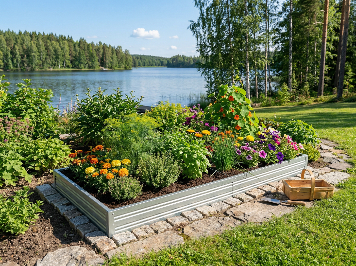 Viljelypenkin reunus PREMIUM LUX 1000x2000x170 mm