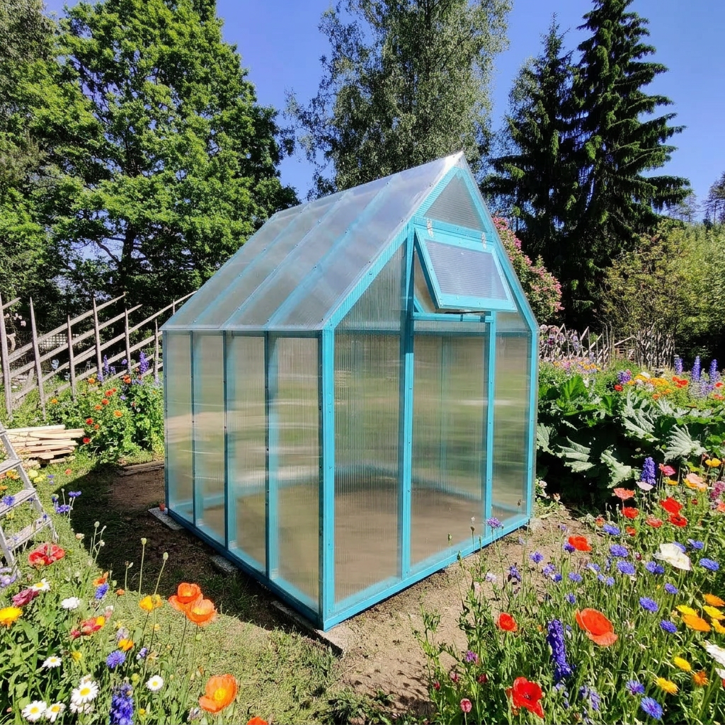 Kasvihuone Vivid 4,3 m²